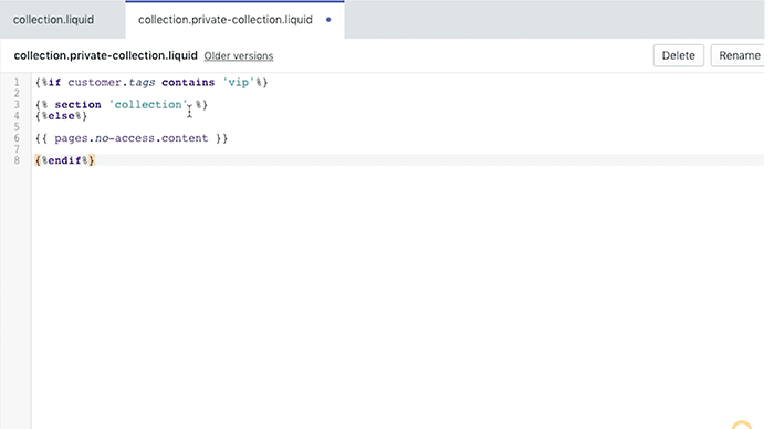 shopify product page coding