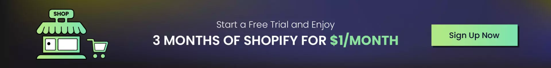 open shopify store
