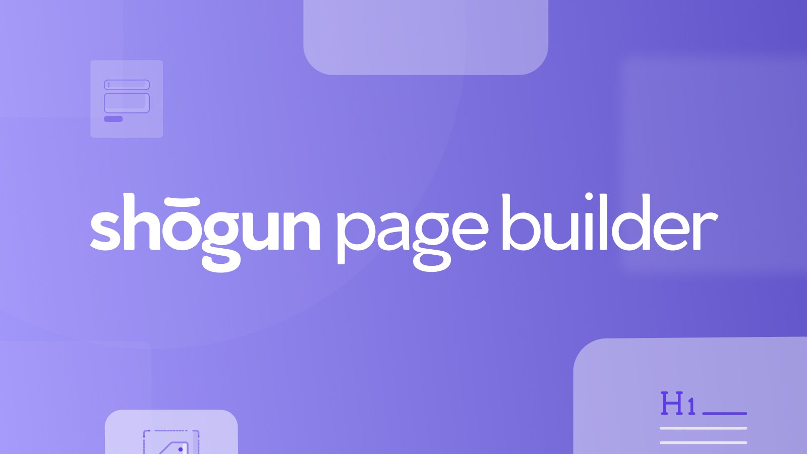 Shogun Shopify page builder