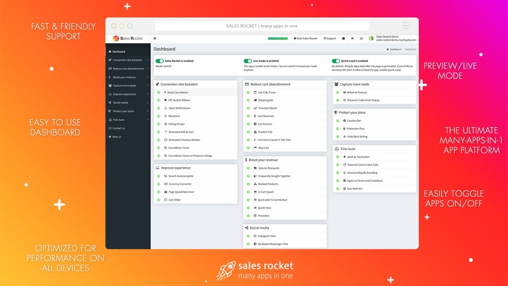 Sales Rocket - Upsell Apps for Shopify