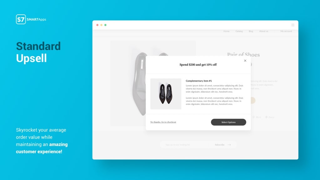 Voyager Upsell & Cross‑Sell - Shopify Upsell App
