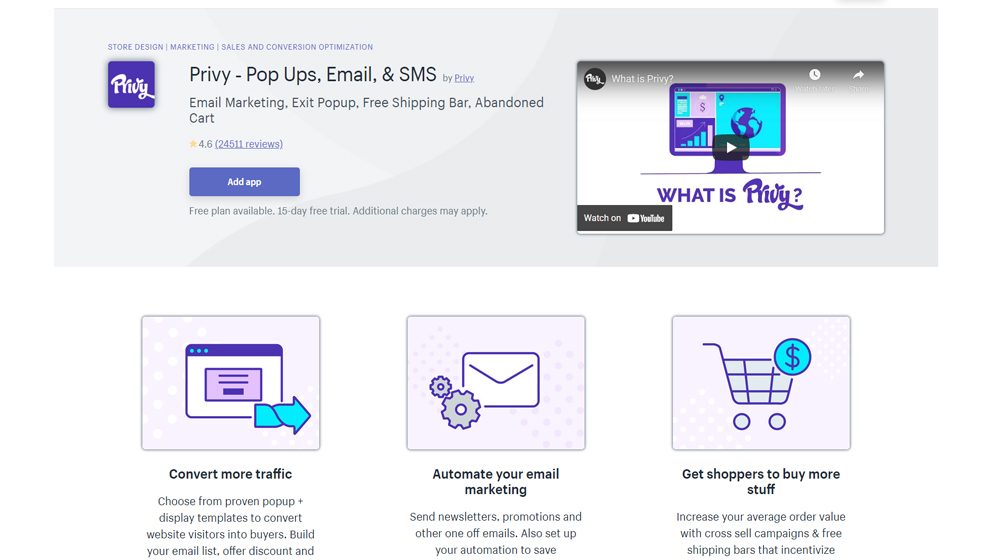 Privy In Best Shopify Newsletter Apps