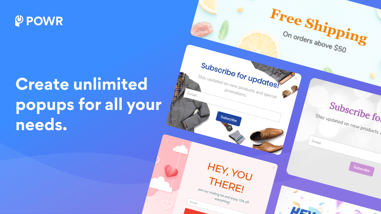 Powr Best Shopify Pop-up App