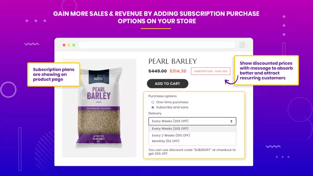 subscriptions for Shopify black friday 2021