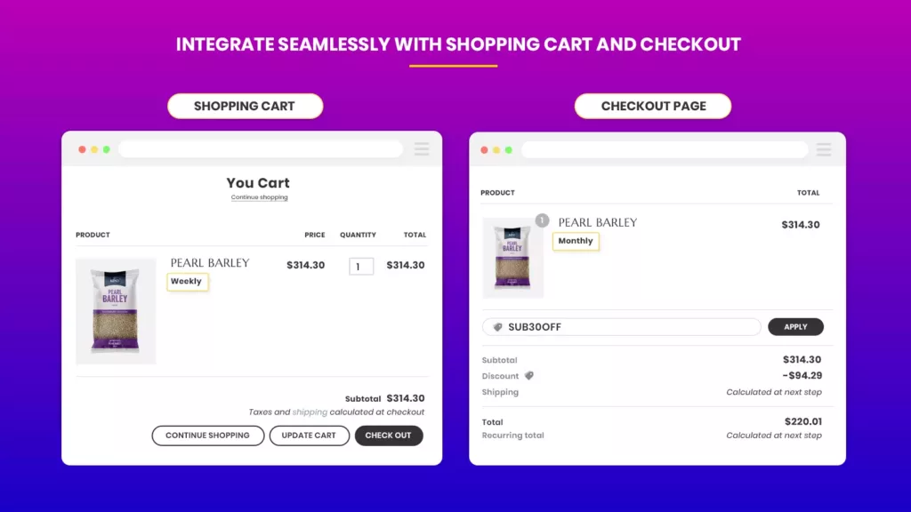 Shopify subscriptions apps 