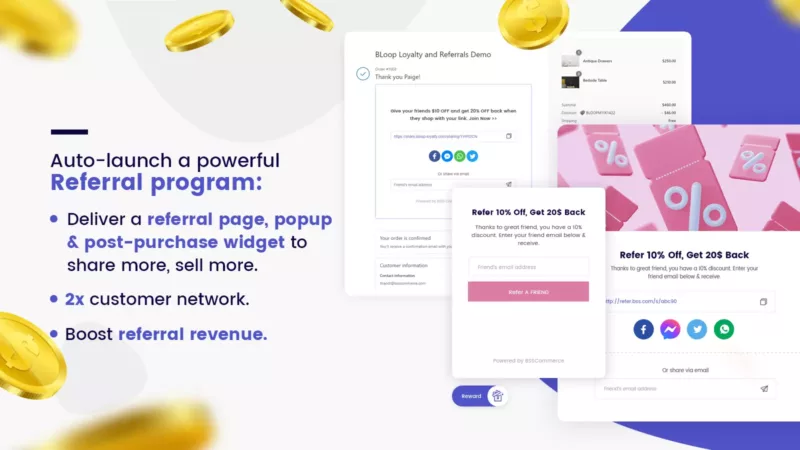Shopify referral programs - BLOOP REWARDS & REFERRALS