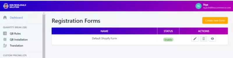 Shopify Email Configuration