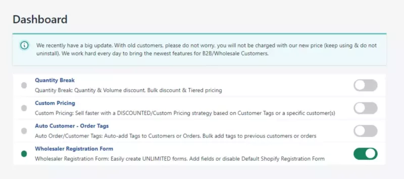 Shopify B2B/Wholesale Solution