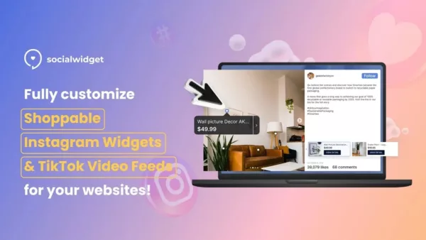 Socialwidget - Shopable Instagram Shopify app