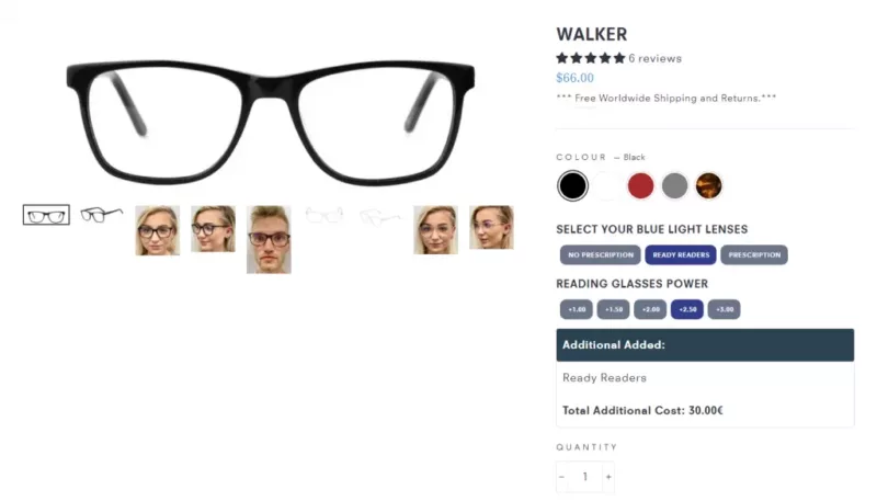 Shopify Product Options app