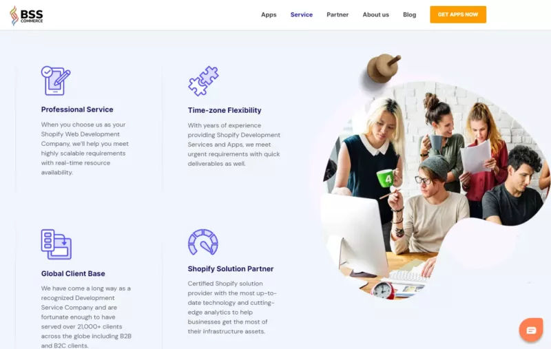 Shopify store development service - BSS Commerce