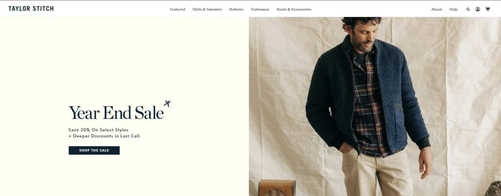 Taylor Stich - start an online clothing store
