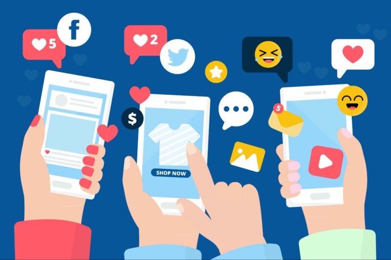 Shopify-clothing-stores|social-media
