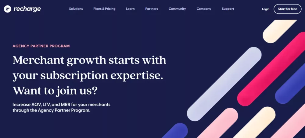 ReCharge Shopify affiliate marketing