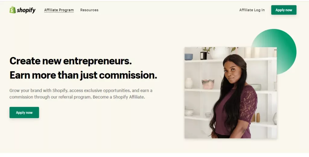 best Shopify affiliate program