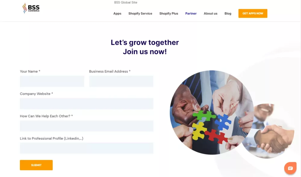 BSS Commerce shopify affiliate program