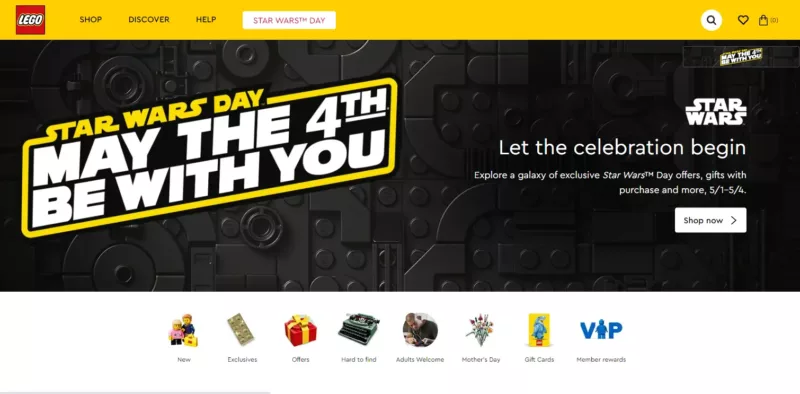 LEGO - headless store example