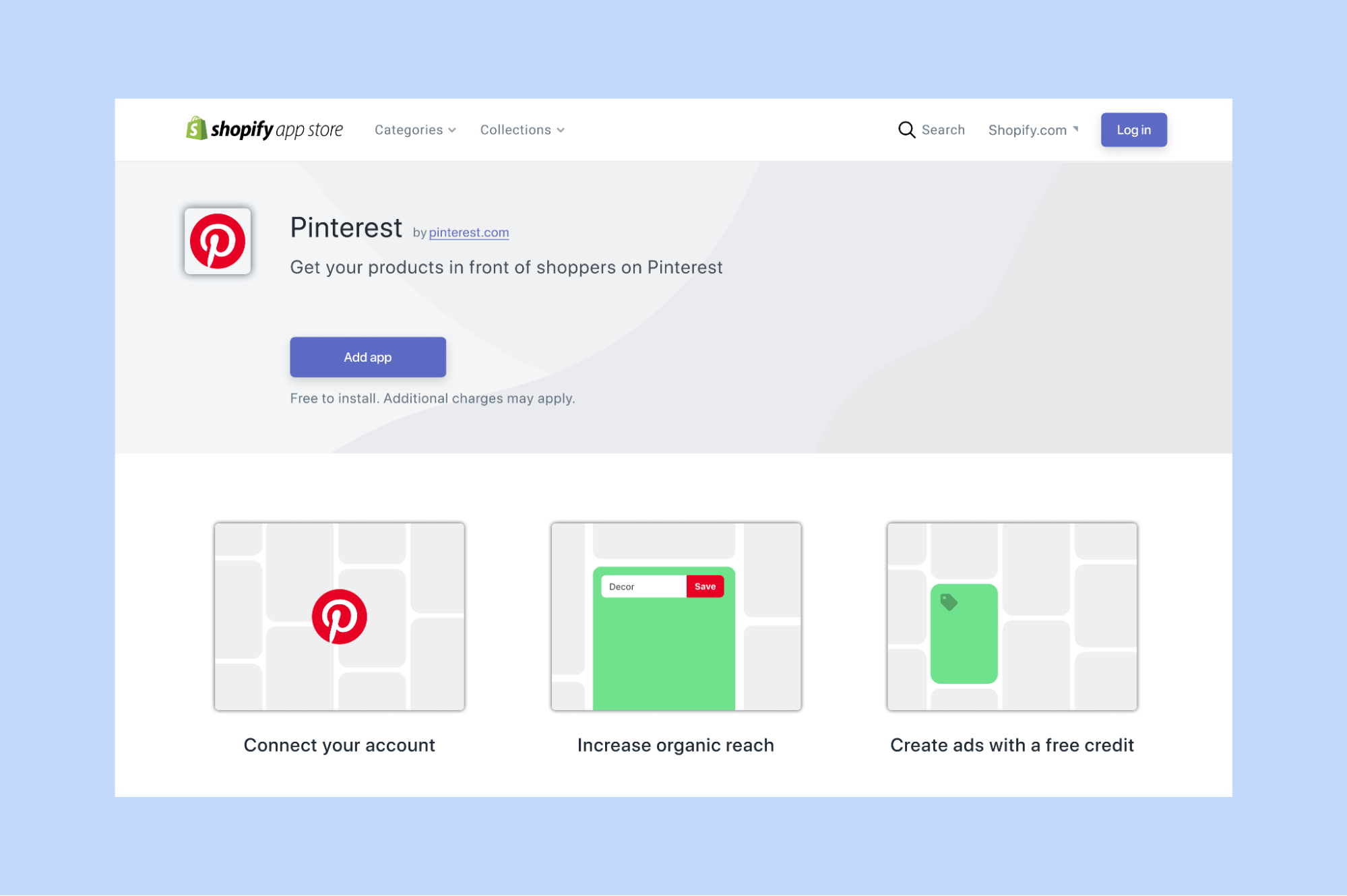 Pinterest - Shopify social media