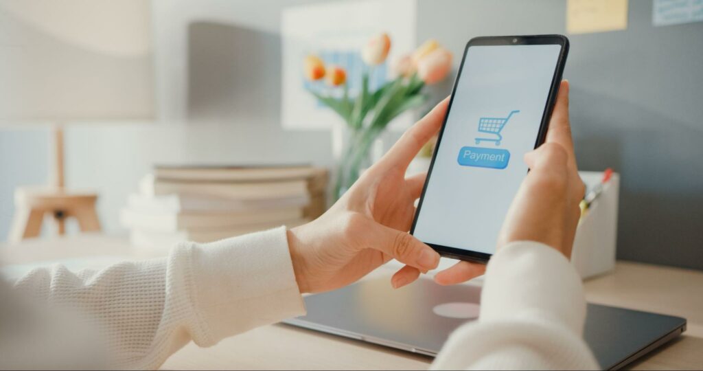 Mobile e-commerce examples