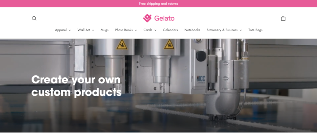 Gelato | Shopify apps for print on demand