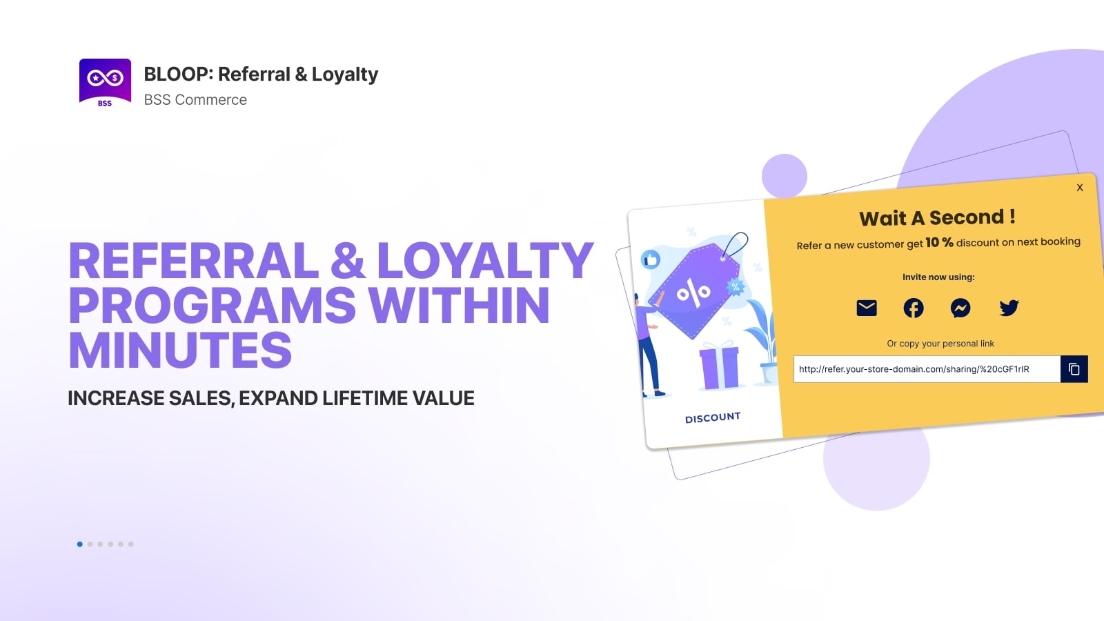 Bloop Referral and Loyalty