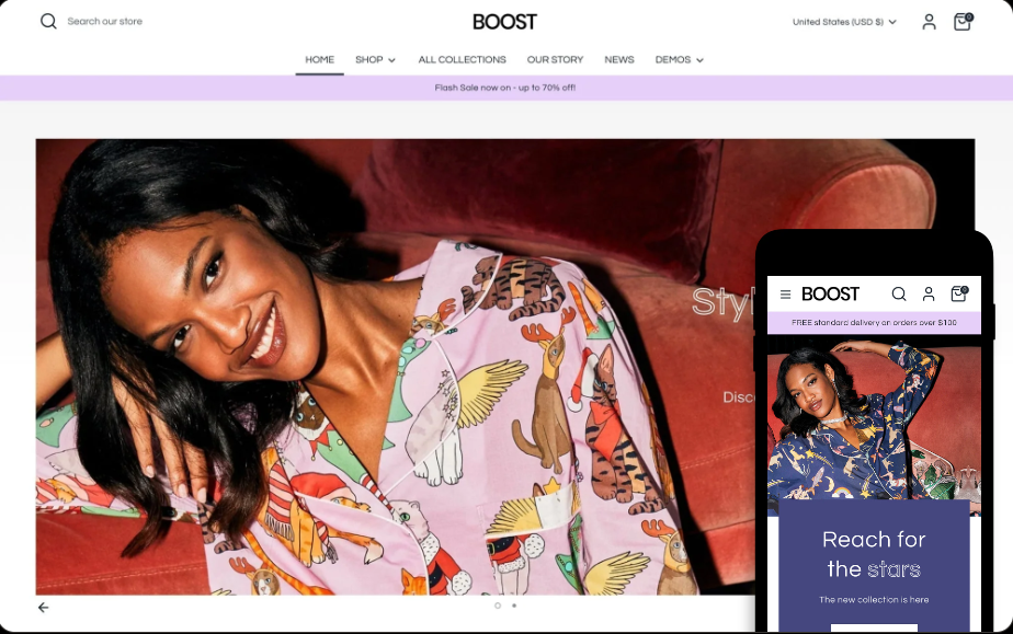Boost Shopify conversion theme