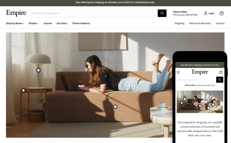 Empire - Shopify high converting theme