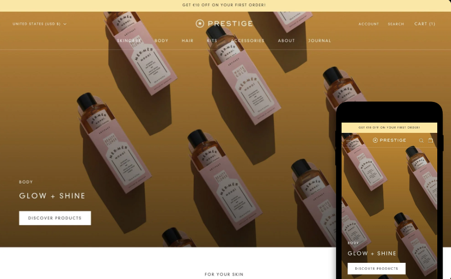 Prestige - Shopify high converting theme