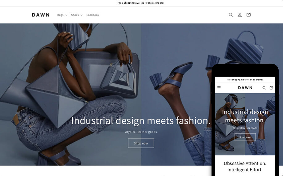 FREE Dawn Shopify Themes for Clothing Stores