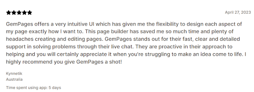Review on GemPages