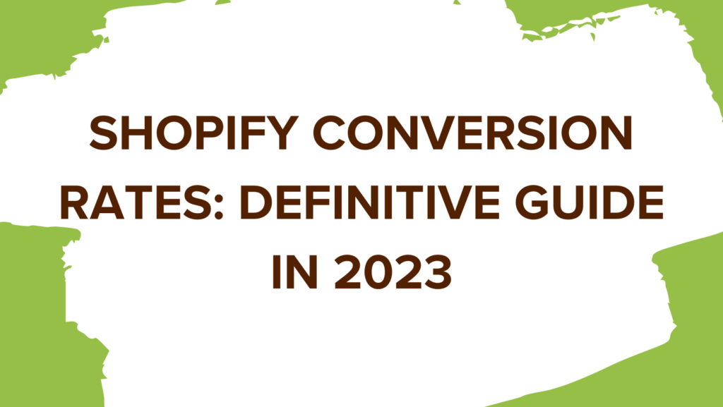 shopify conversion rate