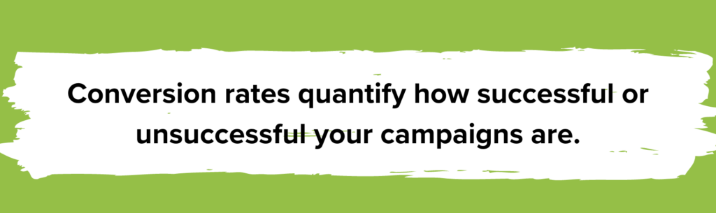 What Conversion Rate Indicate