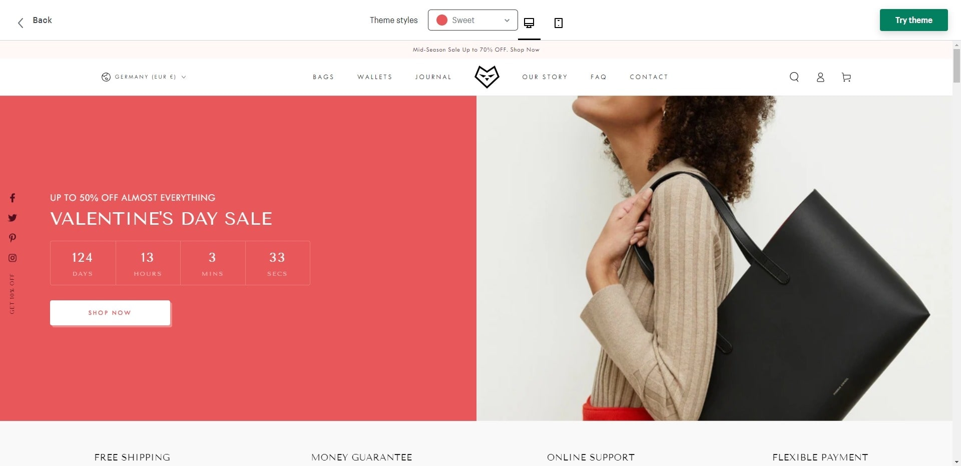 be yours - shopify plus theme