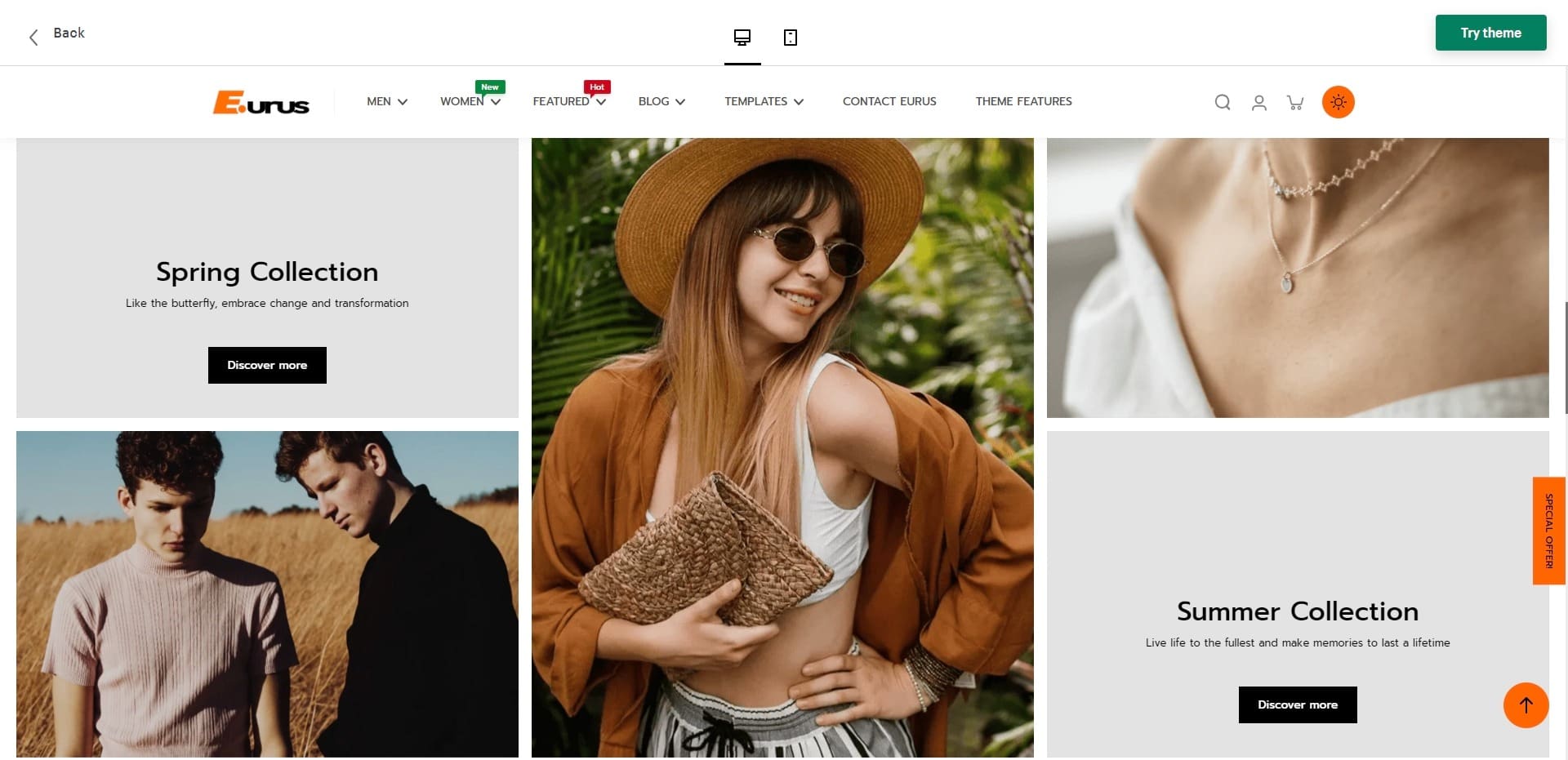 best shopify plus themes eurus