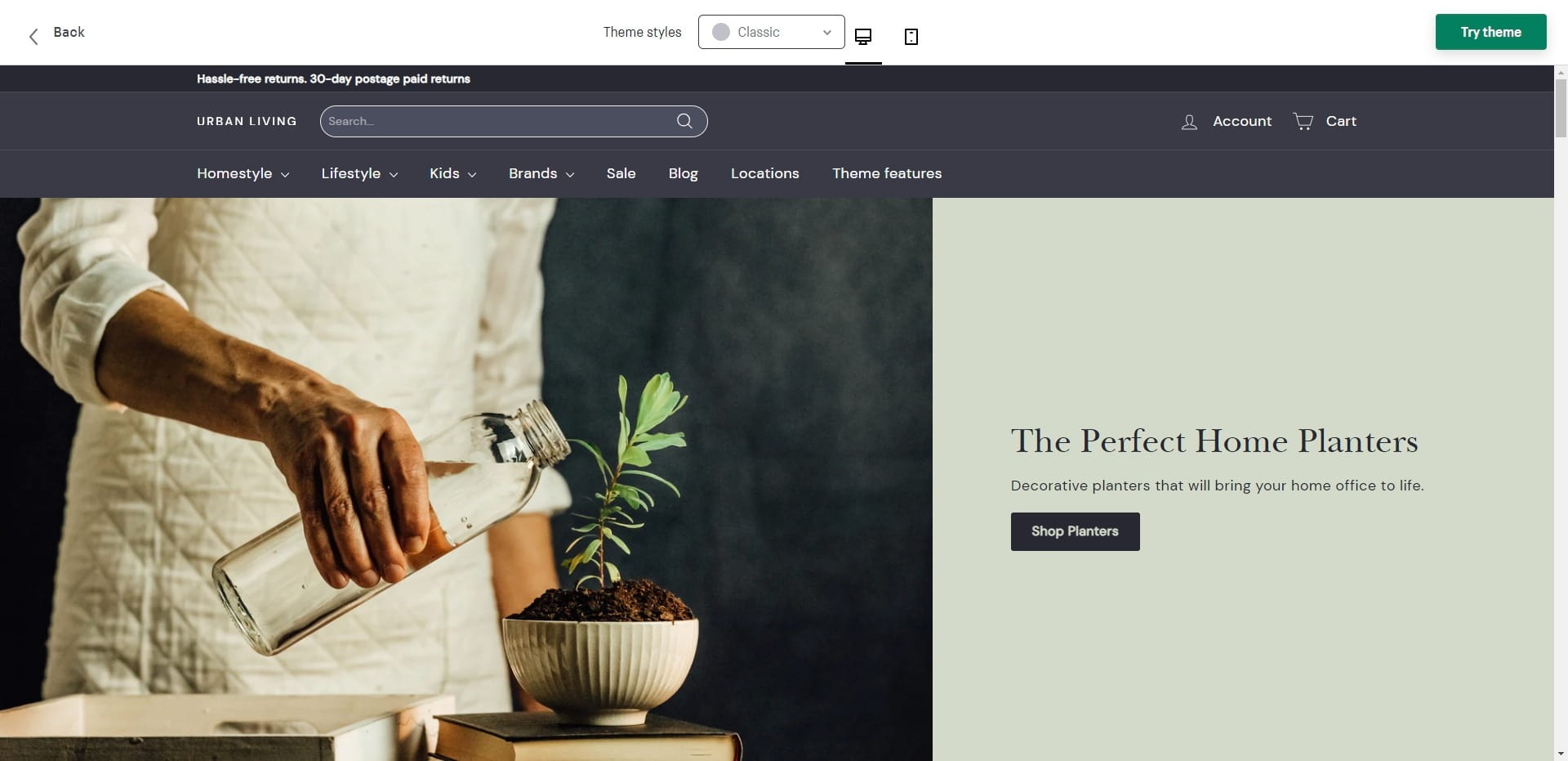 expanse - shopify plus theme