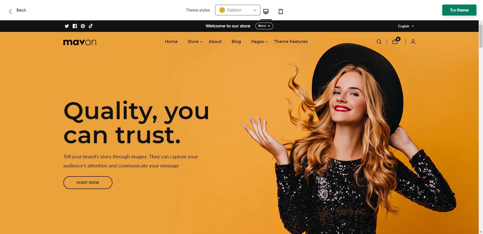 mavon - shopify plus themes
