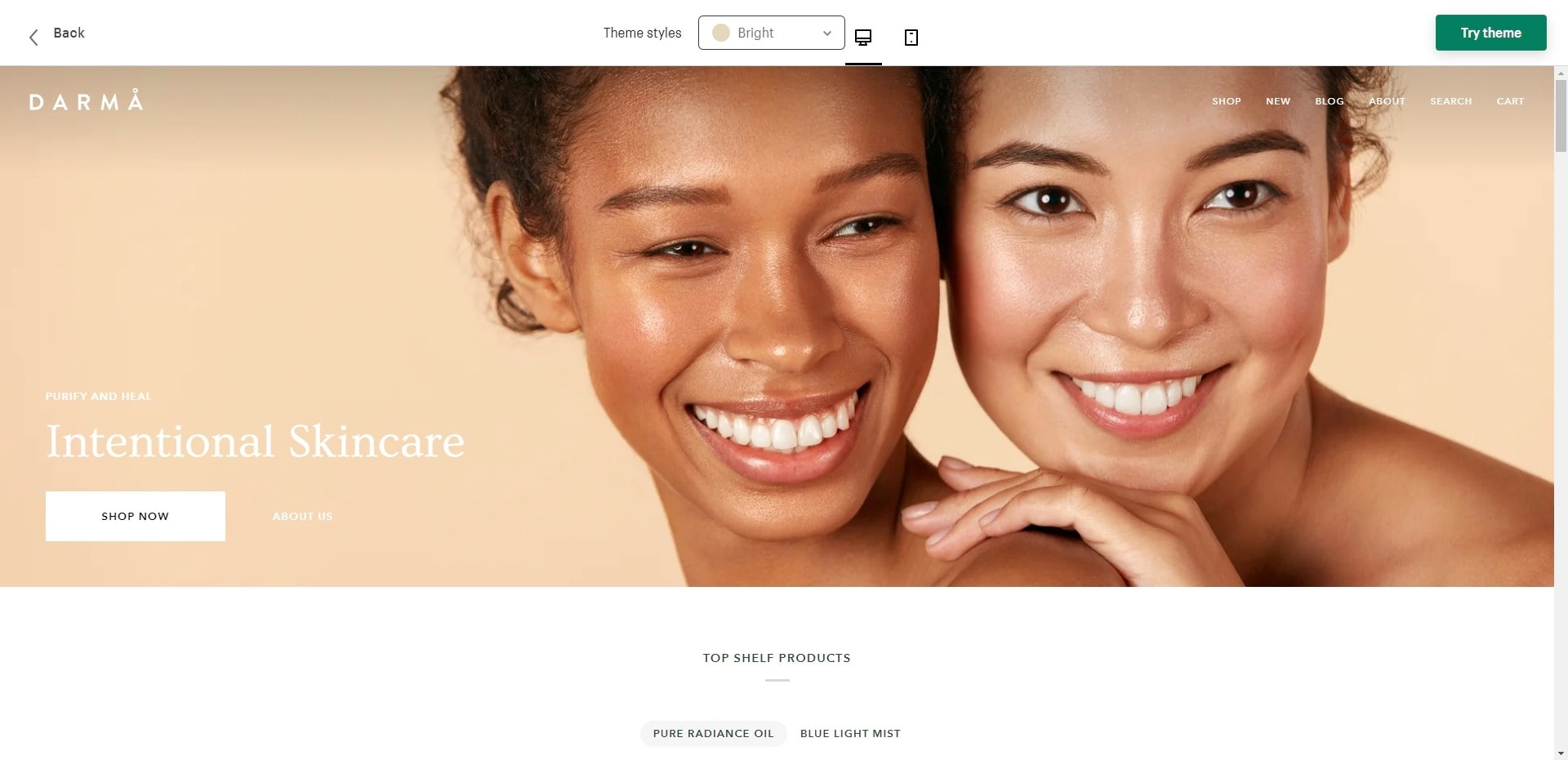 pipeline - shopify plus theme