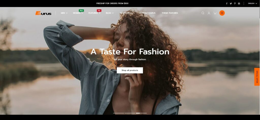 shopify plus themes