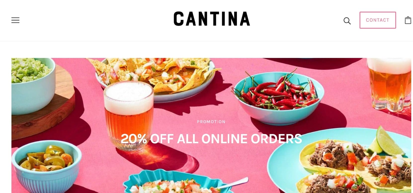 Emerge Shopify restaurant theme