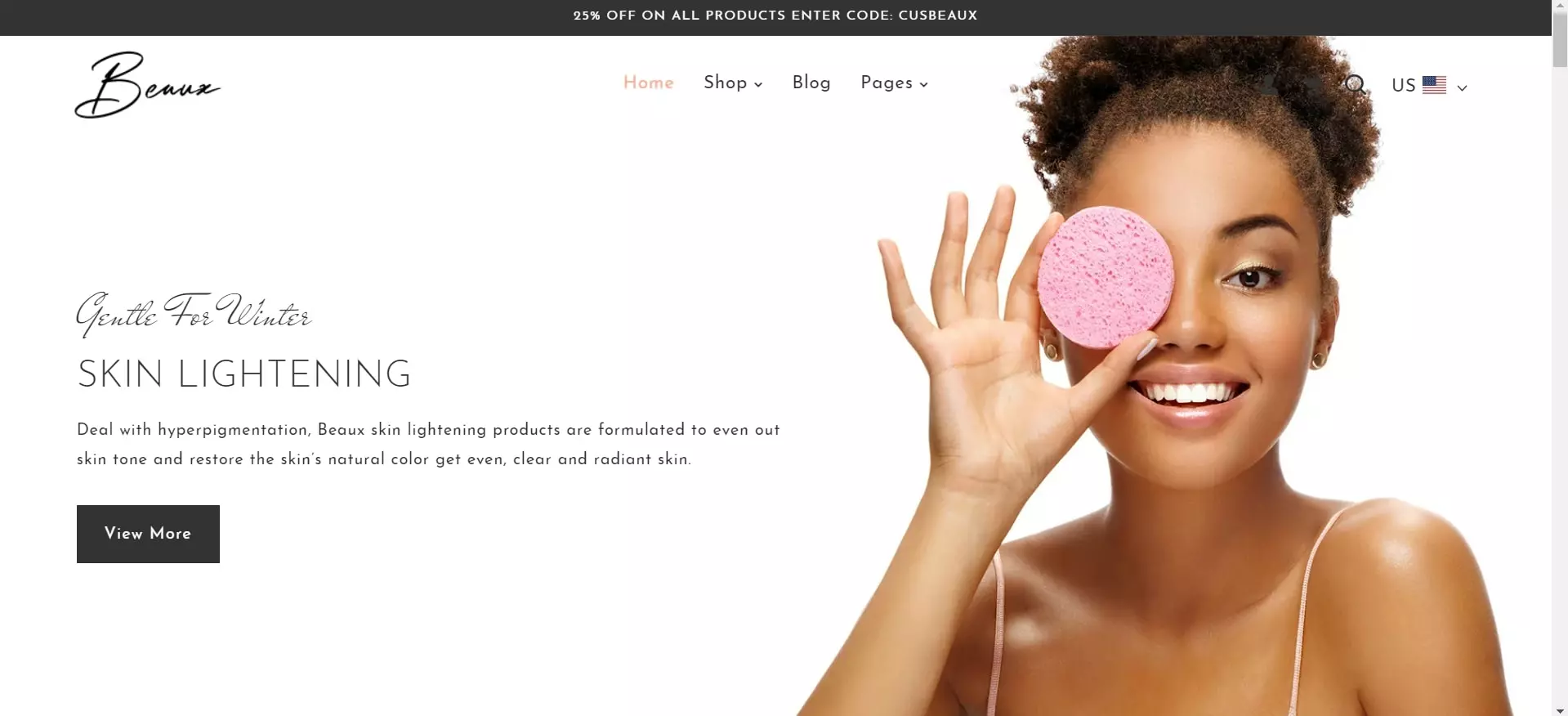 beaux shopify beauty theme