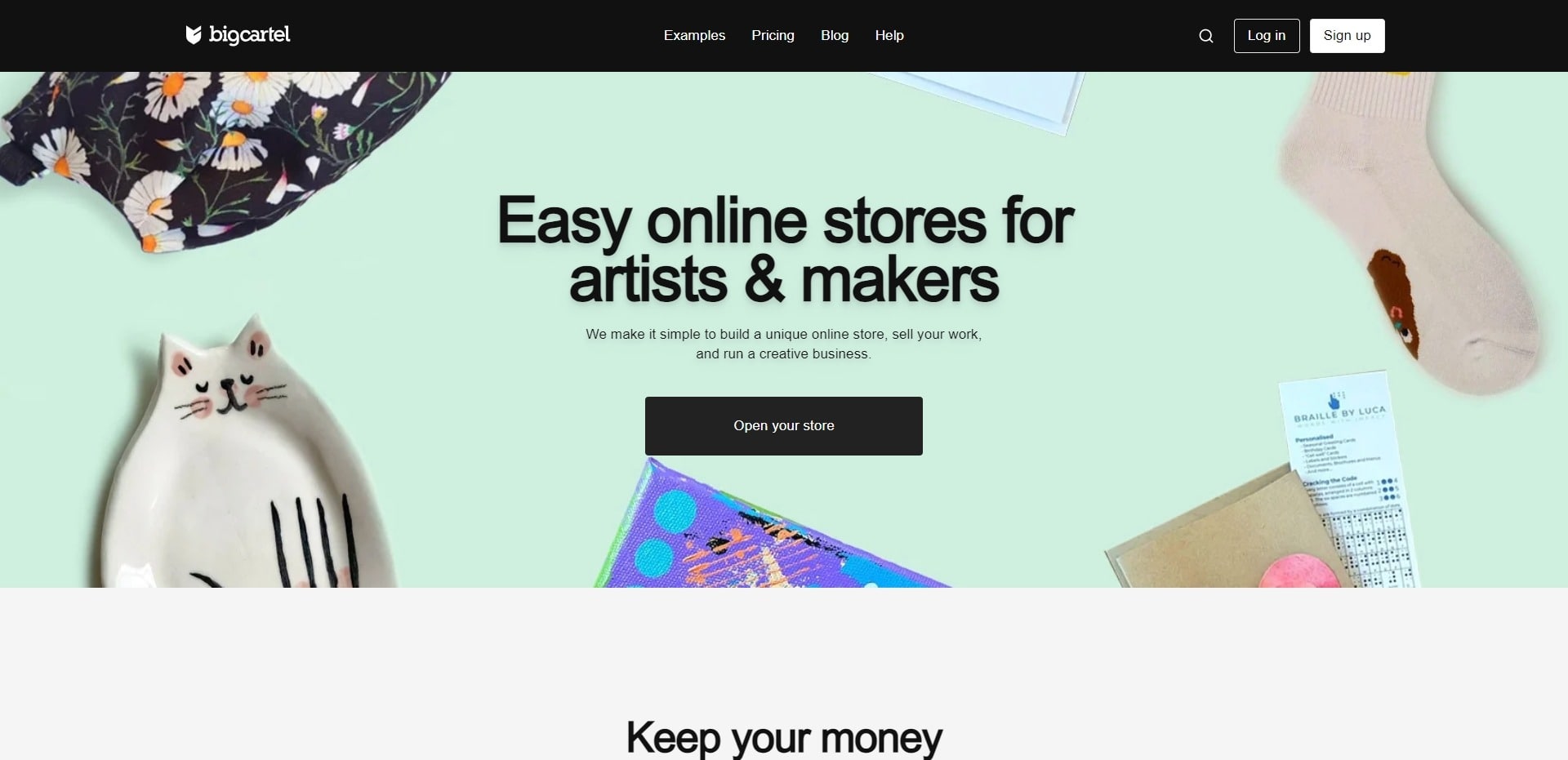 big cartel - shopify plus alternative