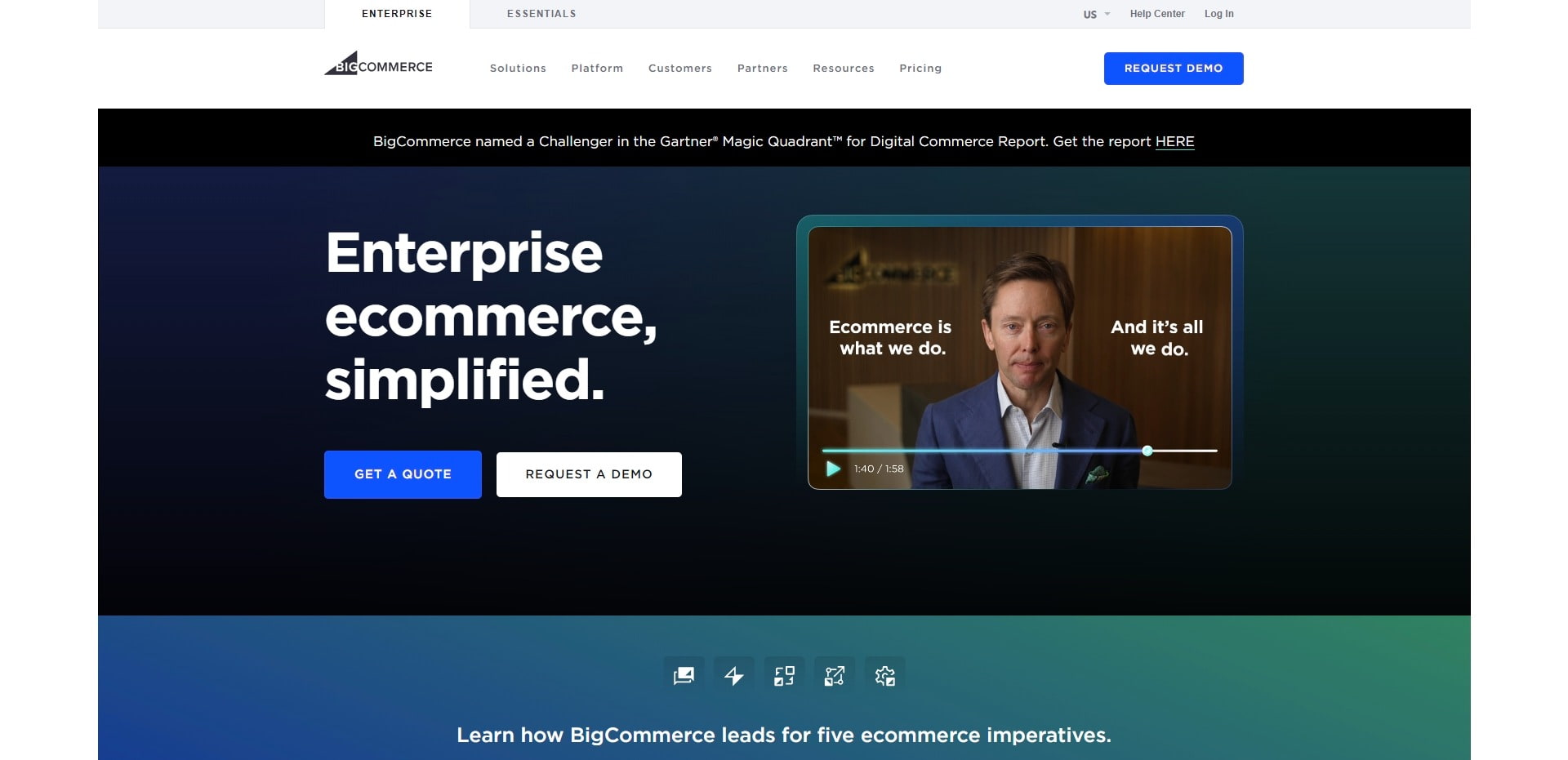 bigcommerce - shopify plus alternative