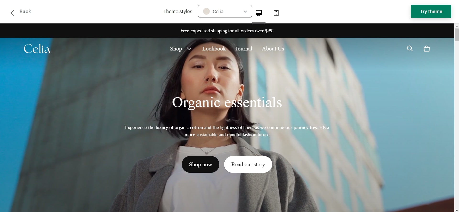 blum minimal shopify theme