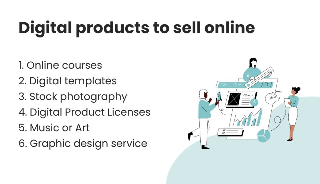 Digital products to sell online