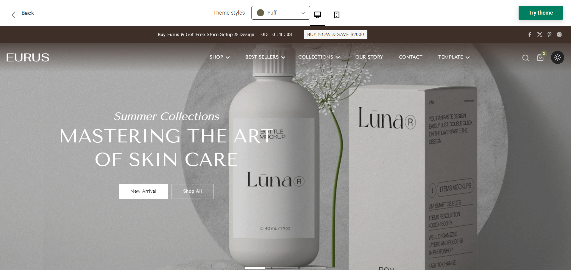 eurus-best-shopify-theme-for-beauty-store