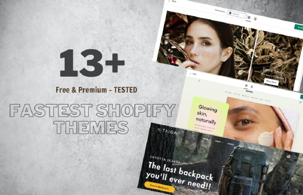 fastest shopify themes