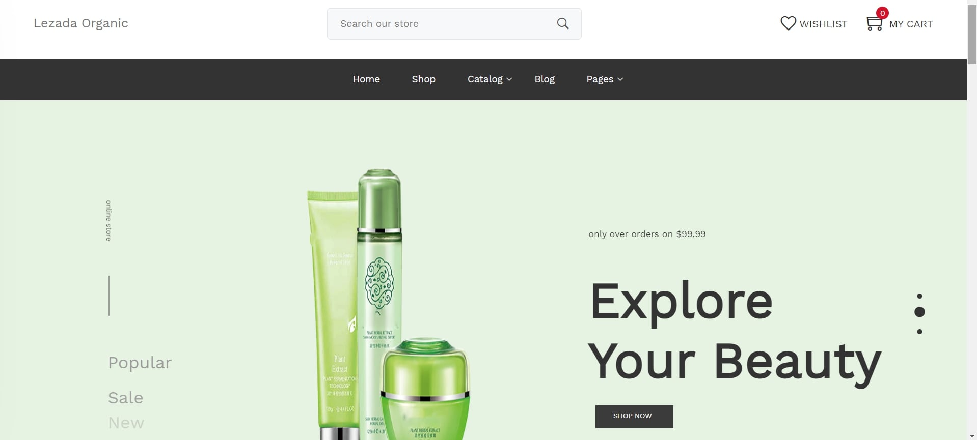 lezada shopify beauty theme