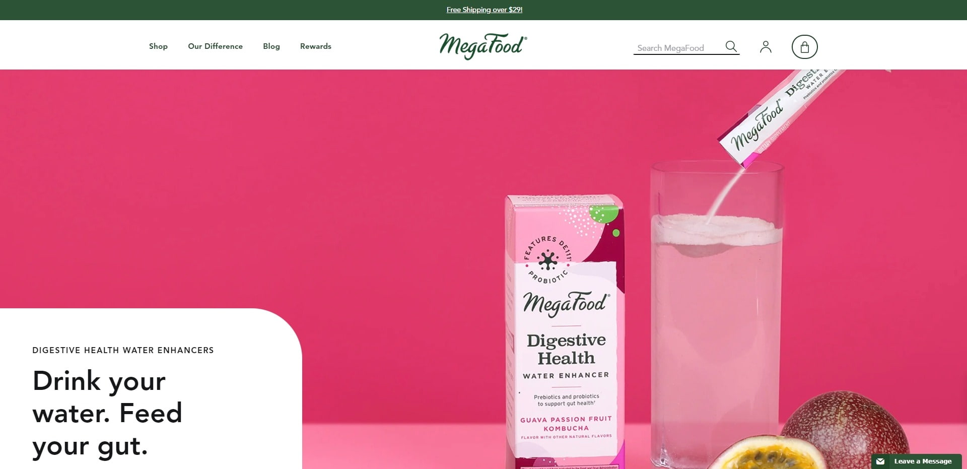 mega food dawn theme shopify example