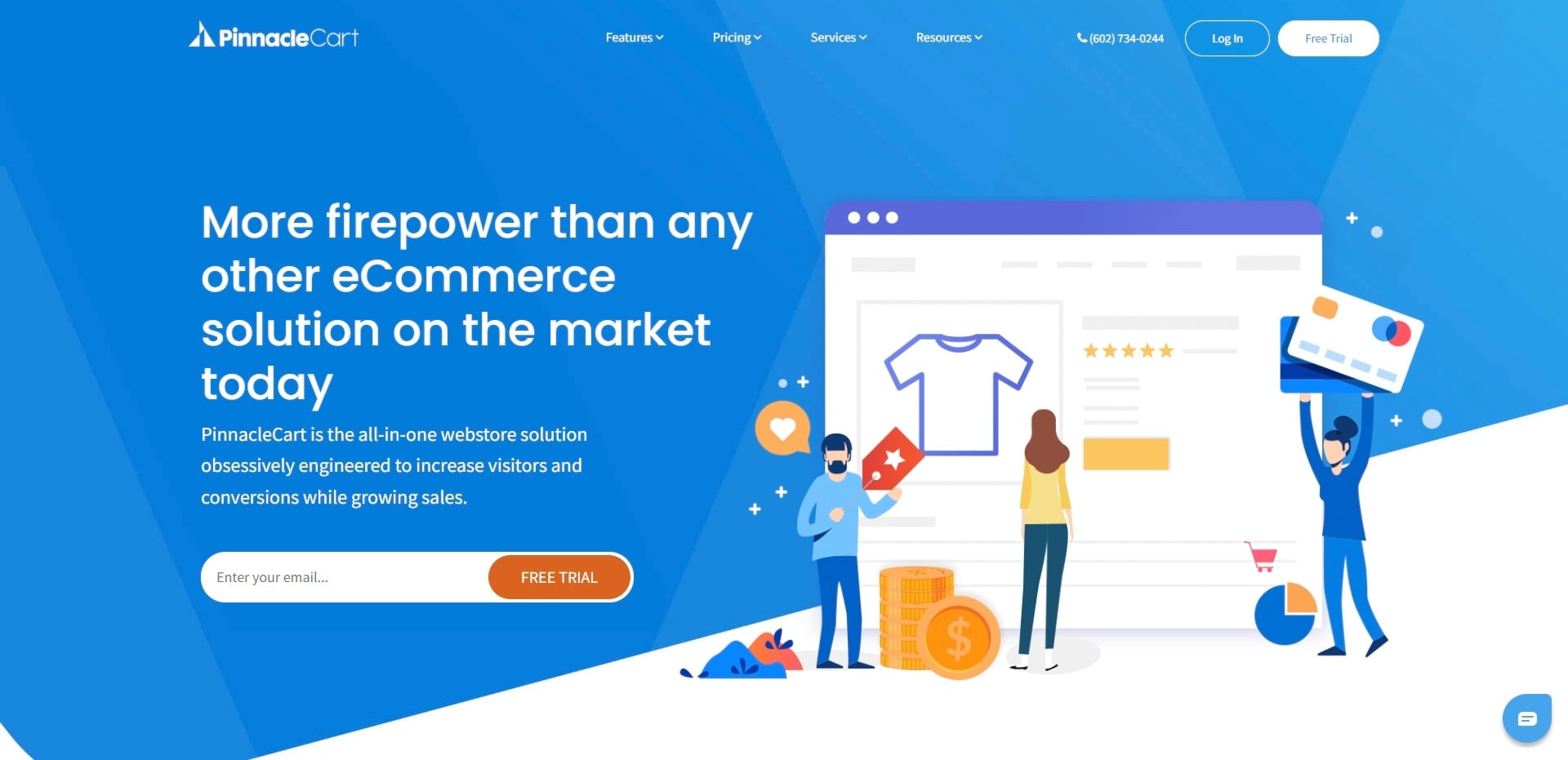 pinnacle cart - shopify plus alternative
