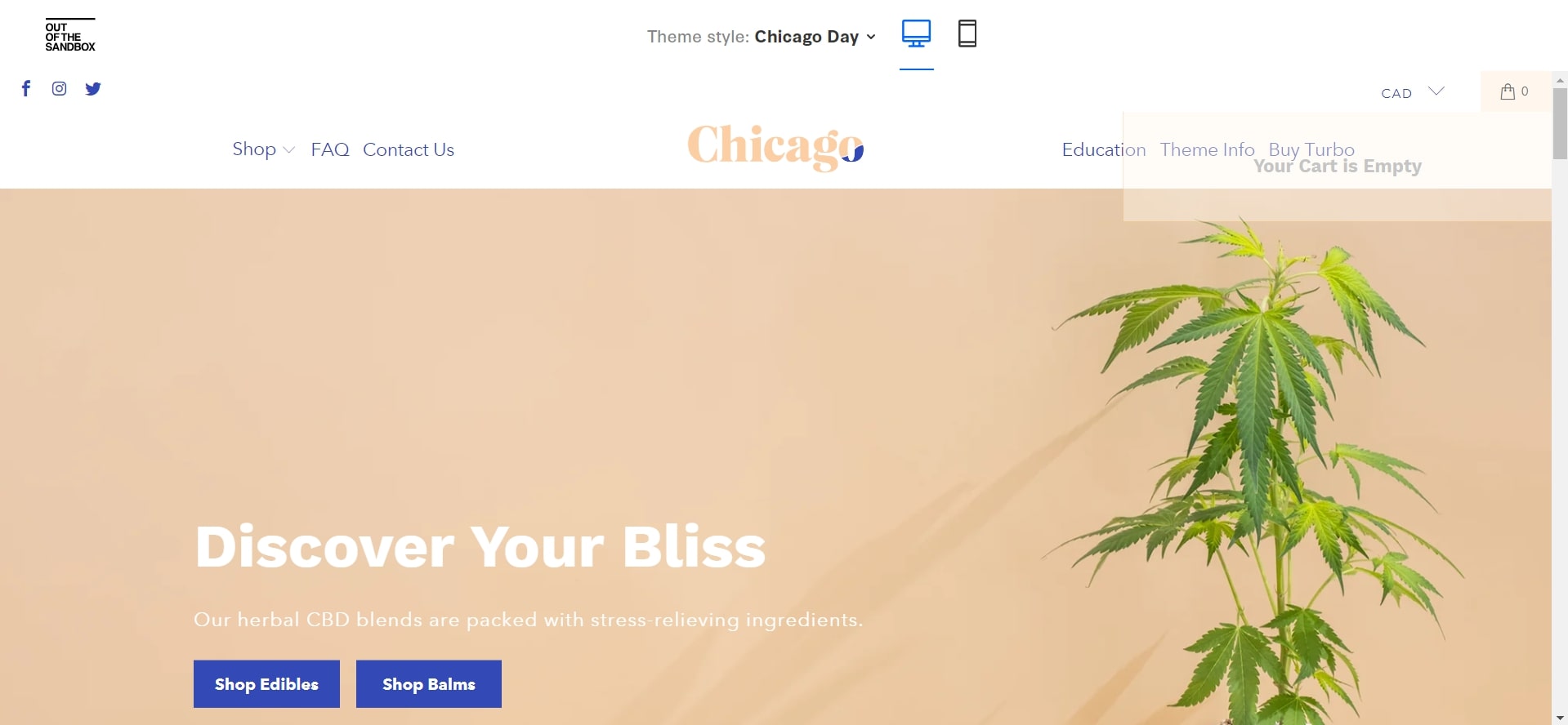 turbo shopify theme chicago day